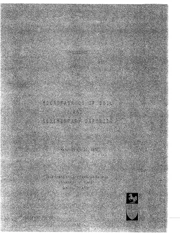 Más sobre Clasificación de Suelos para Propósitos de Ingeniería.