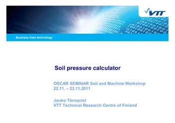 Más sobre Taller de Cálculo de la Presión del Suelo